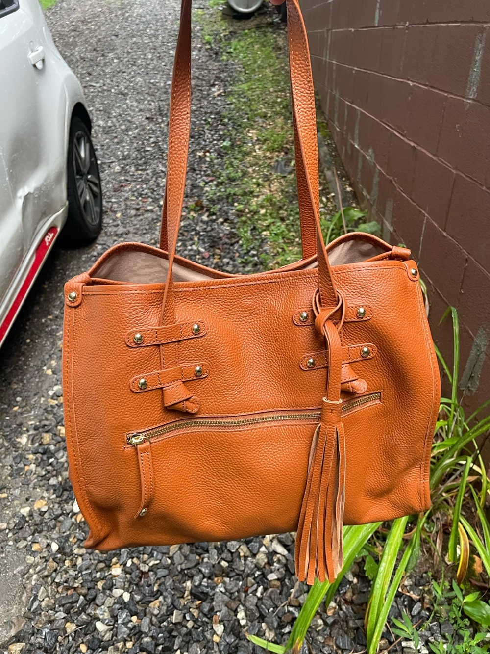 Laggo Siena Leather Tote Bag Medium/ Large